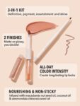 Sheglam Soft 90’s Glam 3 in 1 Lip Liner And Lip Duo Haute Cocoa