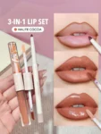 Sheglam Soft 90's Glam 3 in 1 Lip Liner And Lip Duo Haute Cocoa
