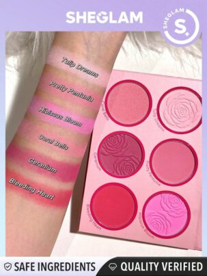 Sheglam Floral Flush Blush Palette