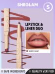 SHEGLAM GLAM 101 LIPSTICK & LINER DUO