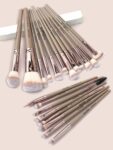 SheIn Maange Professional Makeup Brush Set 20 Pieces – Beige