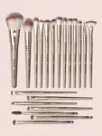 SheIn Maange Professional Makeup Brush Set 20 Pieces - Beige