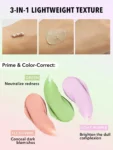 SHEGLAM Triple Threat Correcting Primer 3 In 1 Color