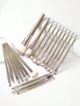 SheIn Maange Professional Makeup Brush Set 20 Pieces – Beige