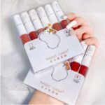 SheIn Magic Casa love Bear liquid lipstick set 6 pieces