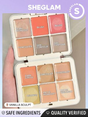 SHEGLAM All About That Face Multifunctional Face Palette 12-Color