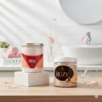 Rozy body scrub Coconut and vanilla and musk 400g +Rozy Bikini Butter 400 ml