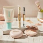 Sheglam All-In-One 24k Multi-Effect Mascara +Sheglam Lock And Go Long Lasting Cushion Foundation +Sheglam Pore No More Primer